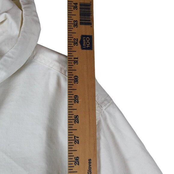 The North Face Battlement Anorak XL Utility Cream EUC Ivory Outdoors - Picture 14 of 15